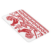 Magnet Flexible Motif russe de la croix des Roosters rouges (Côté Droit)