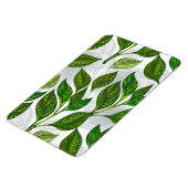 Magnet Flexible Motif sans couture avec Feuilles de thé vert (Côté Gauche)