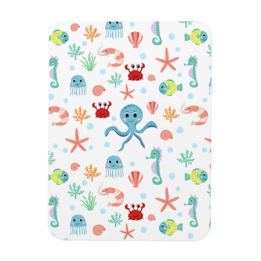 Magnet Flexible Motif Sea World (Vertical)