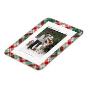 Magnet Flexible Motif vert classique Joyeux Noël photo (Côté Gauche)
