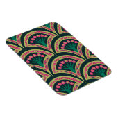 Magnet Flexible motif vert en forme de coque (Côté Droit)