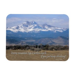 Magnet Flexible Motivation Aimant de montagne