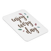 Magnet Flexible Motivation citation plume calligraphie texte (Côté Droit)