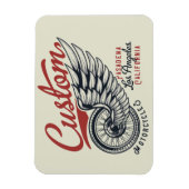 Magnet Flexible Moto personnalisé (Vertical)