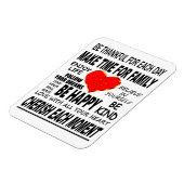 Magnet Flexible Mots Inspirants À Vivre Par (Côté Gauche)