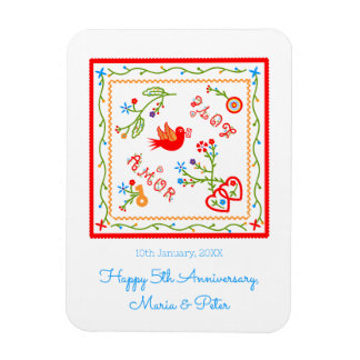 Magnet Flexible Mouchoirs d'amour de Valentine