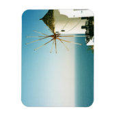 Magnet Flexible Moulin à vent de Santorin, Grèce (Vertical)