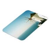 Magnet Flexible Moulin à vent de Santorin, Grèce (Côté Gauche)