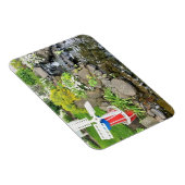 Magnet Flexible Moulin à vent Jardin Décor (Côté Droit)