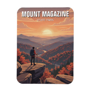 Magnet Flexible Mount Magazine State Park Arkansas Voyage