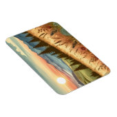 Magnet Flexible Mountain Forest Hills Country Boho Nature (Côté Droit)