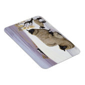 Magnet Flexible Mouton en hiver (Côté Droit)