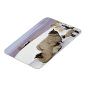 Magnet Flexible Mouton en hiver (Côté Gauche)