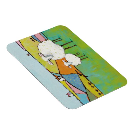 Magnet Flexible Moutons dans le pré (Côté Droit)