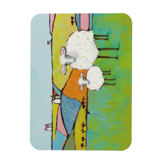 Magnet Flexible Moutons dans le pré (Vertical)