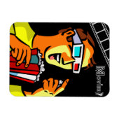 Magnet Flexible MOVIETIME QUI QUE CE SOIT ? Aimant flexible (Horizontal)