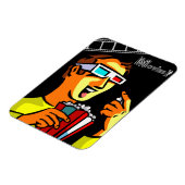 Magnet Flexible MOVIETIME QUI QUE CE SOIT ? Aimant flexible (Côté Gauche)