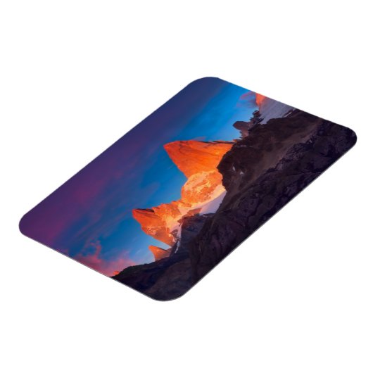 Magnet Flexible Mt Fitz Roy à Sunrise (Côté Gauche)