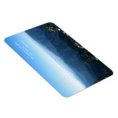 Magnet Flexible Mtns fumés avec neige : Mtns appelle...John Muir (Côté Droit)