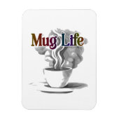 Magnet Flexible Mug Life : Aimant photo flexible (Vertical)