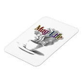 Magnet Flexible Mug Life : Aimant photo flexible (Côté Gauche)