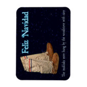 Magnet Flexible Mukluks de Noël (Vertical)