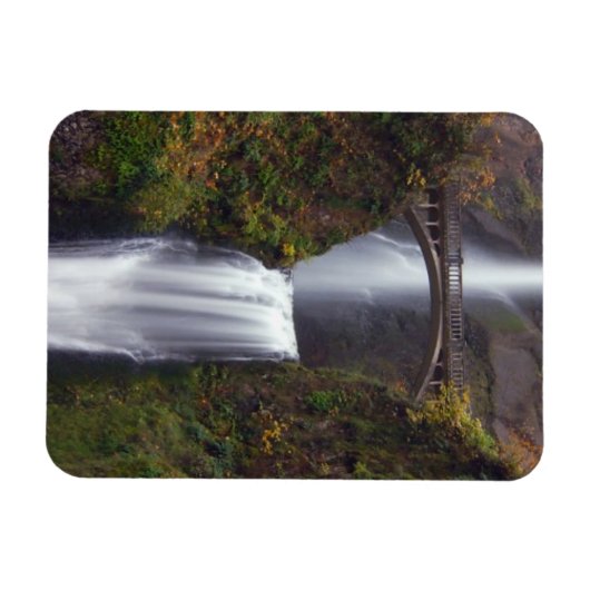 Magnet Flexible Multnomah Falls dans le comté d'Autumn (Horizontal)