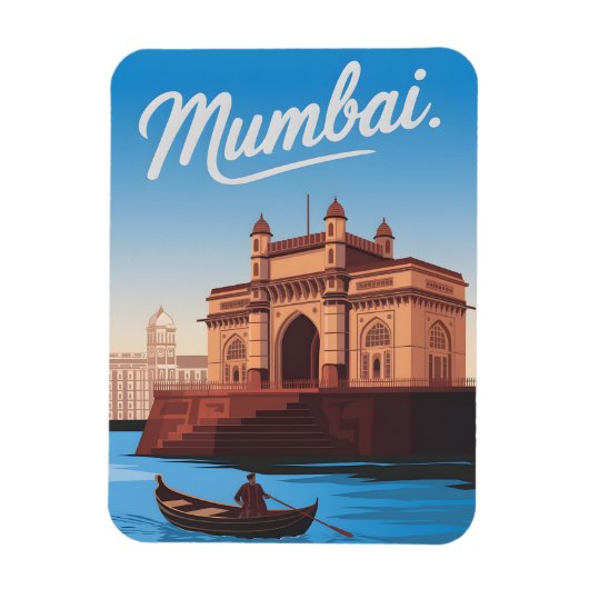 Magnet Flexible Mumbai vintage (Vertical)