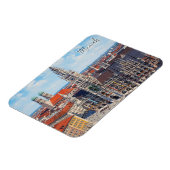 Magnet Flexible Munich Marienplatz Allemagne (Côté Gauche)