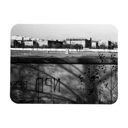 Magnet Flexible Mur de Berlin de l'Allemagne Vintage (Horizontal)