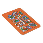 Magnet Flexible Mur de cadres photo d'Halloween de Scooby-Doo (Côté Droit)