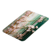 Magnet Flexible Mur de Cerisiers en Fleurs  (Côté Gauche)