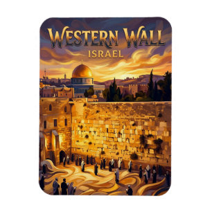 Magnet Flexible Mur occidental Israël
