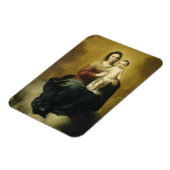 Magnet Flexible Murillo, Vierge et Enfant, Art Religieux (Côté Gauche)