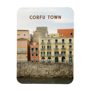 Magnet Flexible Murs de la ville de Corfou, Voyage