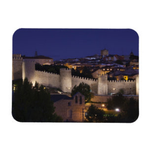 Magnet Flexible Murs de la ville de Los Cuarto Postes, crépuscule
