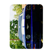 Magnet Flexible Muscle voiture Bleu aimant flexible (Vertical)