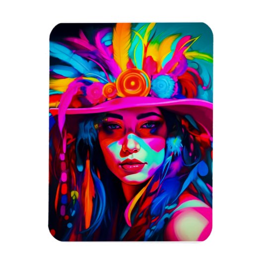 Magnet Flexible Muse vibrante (Vertical)