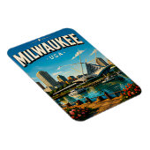 Magnet Flexible Musée de Milwaukee Lakefront (Côté Droit)