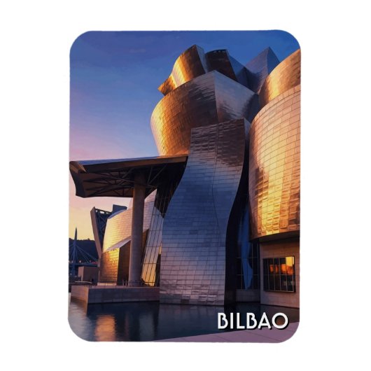Magnet Flexible Musée Guggenheim de Bilbao Voyage (Vertical)