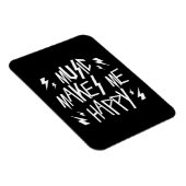 Magnet Flexible Music Makes Me Happy (Côté Droit)