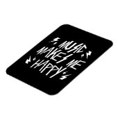 Magnet Flexible Music Makes Me Happy (Côté Gauche)