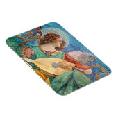 Magnet Flexible Musical angel playing guitar (Côté Droit)