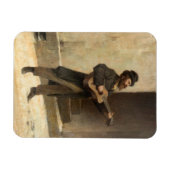 Magnet Flexible Musicien itinérant avec guitare (par Induno) (Horizontal)