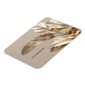 Magnet Flexible Musique à feuilles d'or (Côté Gauche)