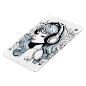 Magnet Flexible Musique Créer le bonheur (Côté Gauche)