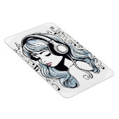 Magnet Flexible Musique Créer le bonheur (Côté Droit)