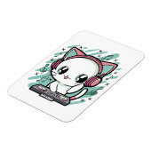 Magnet Flexible musique de chat (Côté Gauche)