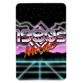 Magnet Flexible Musique des années 80 (Vertical)