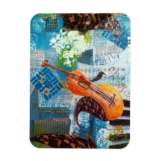 Magnet Flexible Musique guitare (Vertical)